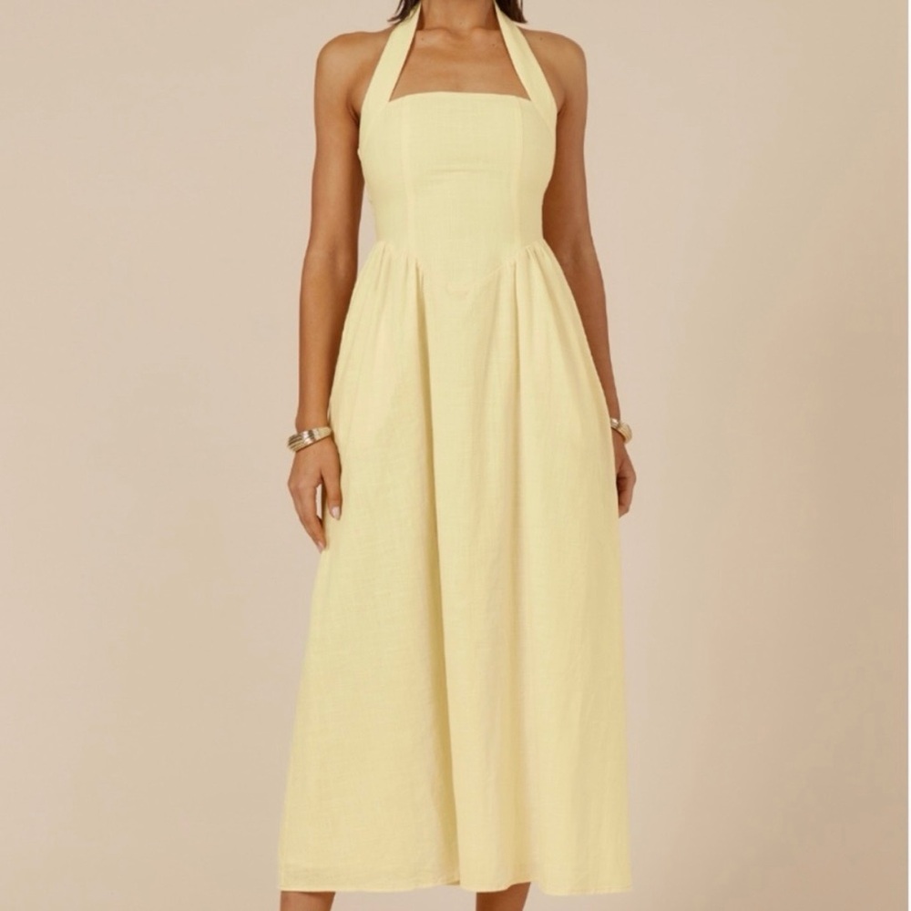 BRAND NEW Runaway The Label Seven Wonders Locklea Midi Dress